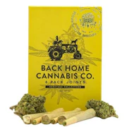 Back Home Cannabis Maui Wowie 6pk Prerolls