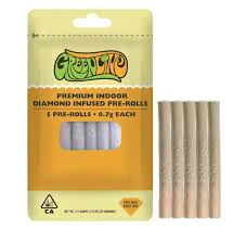 Greenline - Green Line Infused 5pk Prerolls 3.5g Tangerine Dream Main Image