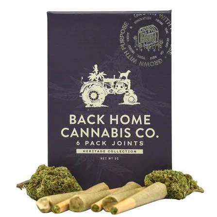 Back Home Cannabis Co. - Back Home Cannabis Gorilla Glue 6pk Prerolls Main Image