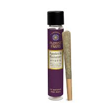 Florist Farms - Florist Farms Live Resin Infused Apples & Bananas 1g Preroll Main Image