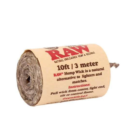High Level Health Merch - HLH Merch - Raw Hemp Wick - $2 Main Image