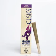 CLSICS Hash Infused Preroll 1g Deep Purple
