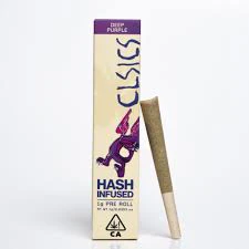 CLSICS - CLSICS Hash Infused Preroll 1g Deep Purple Main Image
