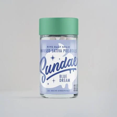 Sundae - Sundae Infused Preroll 5pk 2.5g Sativa Blue Dream Main Image