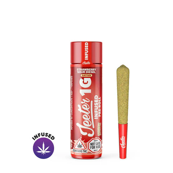 Jeeter - Jeeter | Infused Preroll | Strawberry Sour Diesel | 1g Main Image