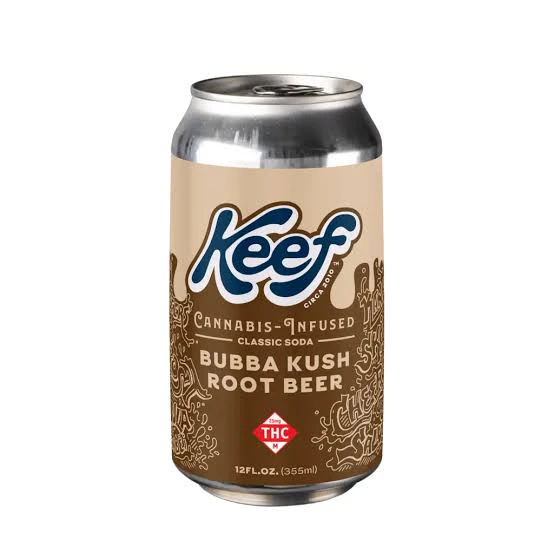 Keef Brands - Keef | 12fl oz Can | Bubba Kush Root Beer | 25mg Main Image
