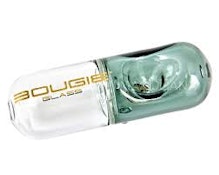 Bougie Glass Pipe Large Pill Capsule