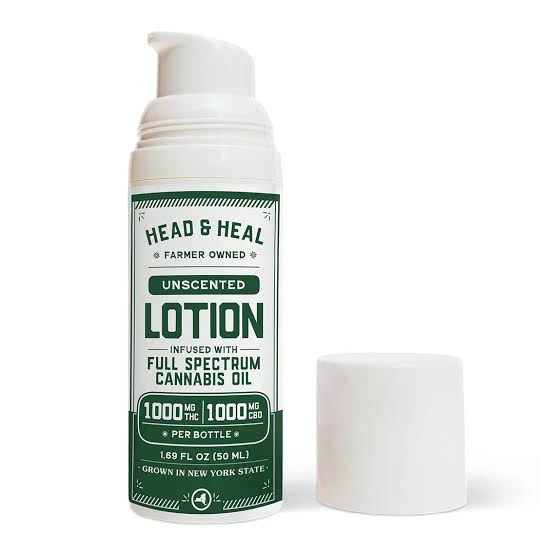 Head & Heal - Florist Farms Unscented THC/CBD Lotion 1000mg, 50ml Main Image