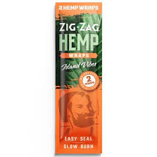 Zig-Zag - Zig Zag Flavored Hemp Wraps 2pk Island Vibes Main Image