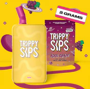 Trippy Sips | Liquid Diamonds Disposabe | Kool Grape | 2g