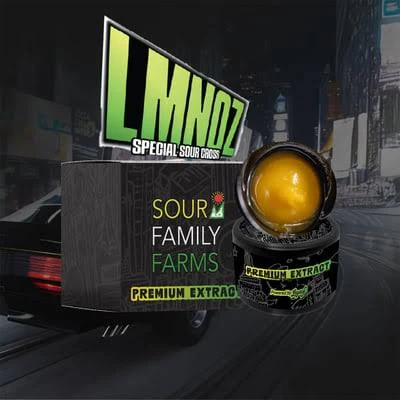 SOUR FAMILY FARMS - Sour Family Farms | Fresh Press Rosin | LMNO-Z | 1g Main Image