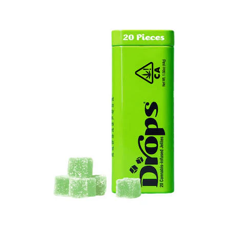 Drops - Lime | 100mg | 20 Piece (Balanced) | Drops Main Image