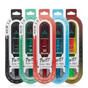 Ooze Slim Twist Pen 2.0 Flex Temp Battery