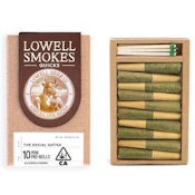 Lowell’s | 10 pack - .35g mini Prerolls | The South Side Sativa | 3.5g