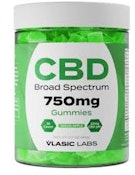 Vlasic Labs-CBD Broad Spectrum-Gummies-Green Apple-750mg