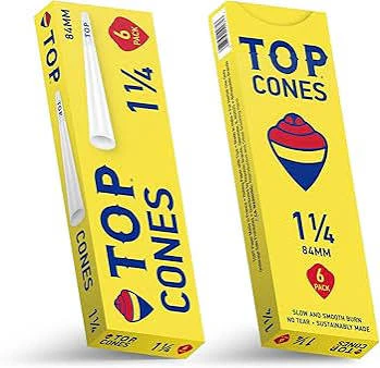 Snap Canna - Top Cones | 10 pack 1 1\4 Cones | 84mm Main Image