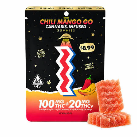 ST IDES - St Ides 2pk Gummies Chili Mango Go THCV Main Image
