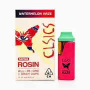 CLSICS Live Rosin All In One 1g Watermelon Haze