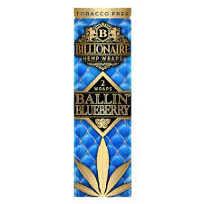 Snap Canna - Billionaire Hemp Wraps | 2 pack | Ballin Blueberry Main Image