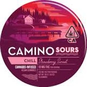 KIVA CAMINO SOURS - Strawberry Sunset - Gummies - 100MG