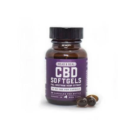 Head & Heal - Head & Heal CBD Soft Gels (NO-THC) Main Image