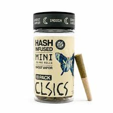 CLSICS - Clsics Hash Infused 10pk Prerolls 3g Ghost Vapor Main Image