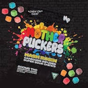 Mother Puckers - Mother Puckers - Super Sour HASH ROSIN CHEW 200MG (20x10MG) 
