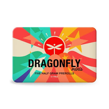 Dragonfly - Tahiti Lime | Pre Roll | 0.5g 5-Pack | Dragonfly Main Image