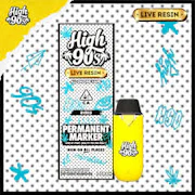 High 90s Live Resin All In One 1g Permanent Marker