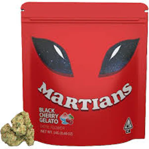 Martians - [Martians] Flower - 3.5g - Black Cherry Gelato (H)