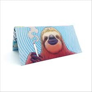 ZZZ - ZZZ's "Stoner Sloth" Rolling Paper - King Size Slim Papers + Tips