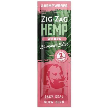 Zig-Zag - Zig Zag Flavored Hemp Wraps 2pk Summer Slice Main Image
