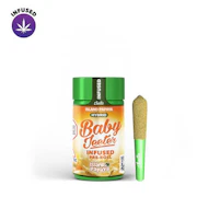 Jeeter Baby Infused 5pk Prerolls 2.5g Island Papaya