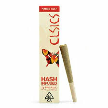 CLSICS - CLSICS Hash Infused Preroll 1g Mango Cult Main Image