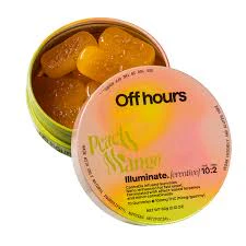 Off Hours - Off Hours Illuminate Creative Peach Mango Gummy 10mg THC:2mgCBG Main Image