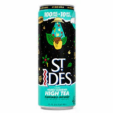 ST IDES - St Ides Gold High Tea 100mg Honey Ginseng THCV Main Image
