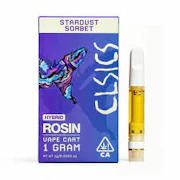 CLSICS Live Rosin Cart 1g Stardust Sorbet