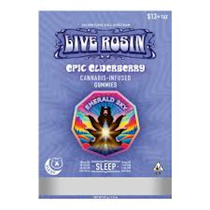 Emerald Sky - EMERALD SKY | EPIC ELDERBERRY 10:2:4 THC/CBD/CBN - 10PK | EDIBLE