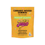 Bright Lights Jell n Gummies Sour Peach