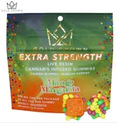 Gold Crown-Mango Margarite-Live Resin-Gummies-200mg