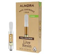 Almora Farm Live Resin Cart 1g Banana Punch