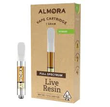 ALMORA FARMS - Almora Farm Live Resin Cart 1g Banana Punch Main Image