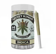 Quiet Kings 14pk Prerolls 7g Blueberry Cough