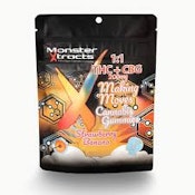 MonsterX | Strawberry Banana | 1:1 THC:CBG | 200mg | Gummies