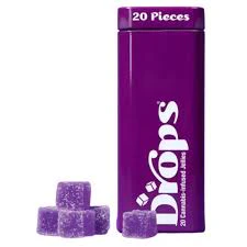 Drops - Blackberry | 100mg | 20 Piece (2:1 CBD:THC) | Drops Main Image