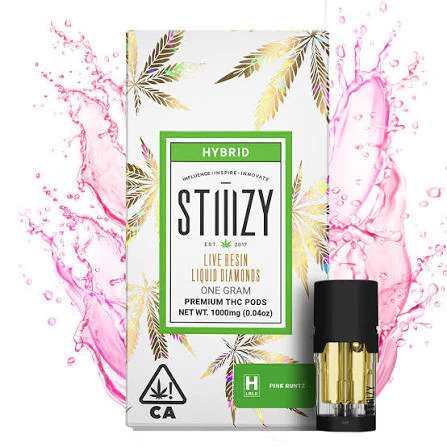 STIIIZY - Stiiizy Liquid Diamonds Pod 1g Pink Runtz Main Image