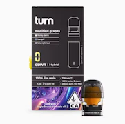 Turn Live Resin Pod 1g Modified Grapes