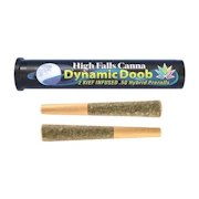 High Falls Canna Dynamic Doob Kief Infused .5g 2pk Prerolls