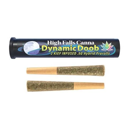 High Falls Canna NY - High Falls Canna Dynamic Doob Kief Infused .5g 2pk Prerolls Main Image