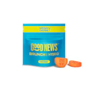 Good News: High Dose | Gummies 2ct 50mg | Brunch Orange | 100mg